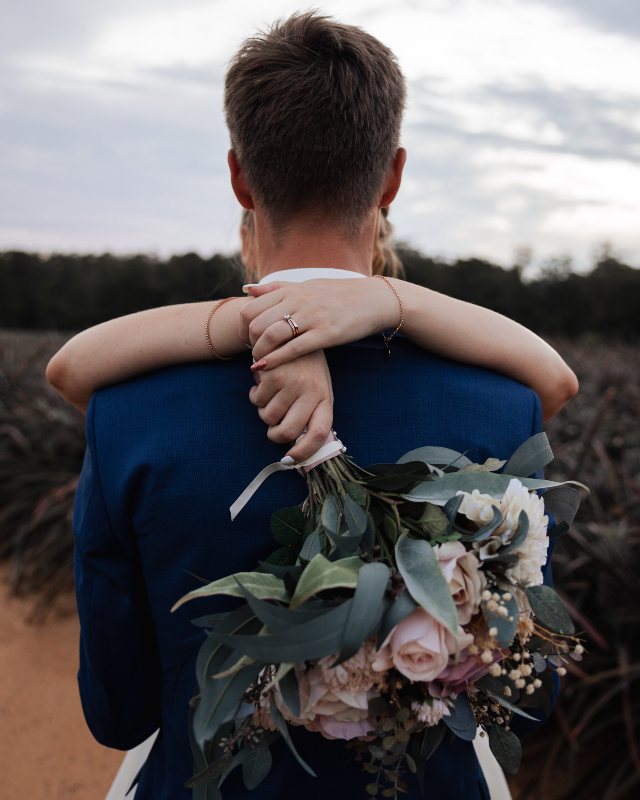 Wedding details thoughtfully arranged before the celebration